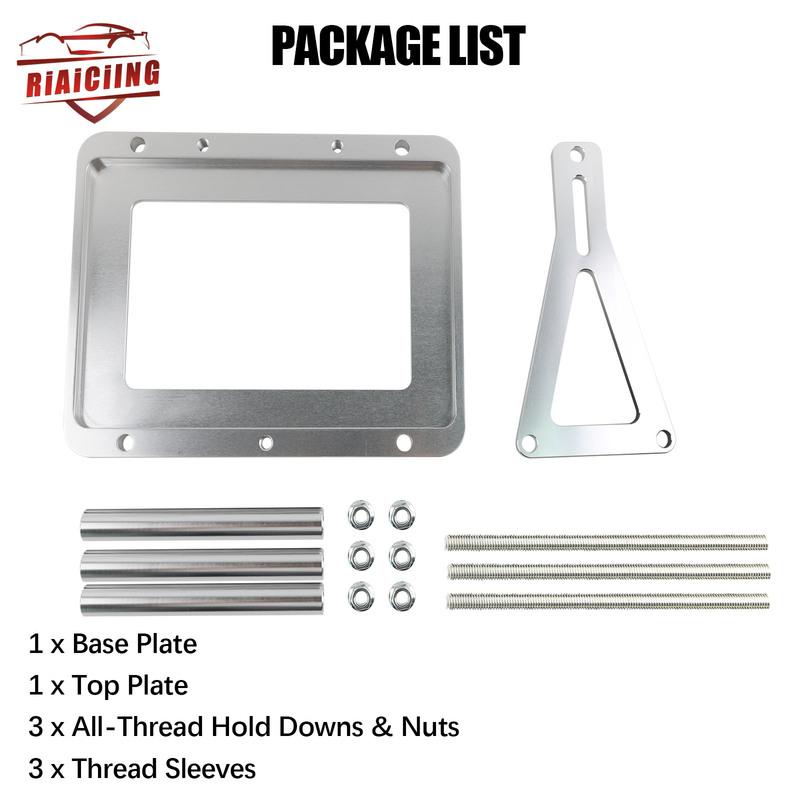 Item Number 551181! Universal Billet Battery Tray and Trunk Relocation Hold Down Box for Auto Parts