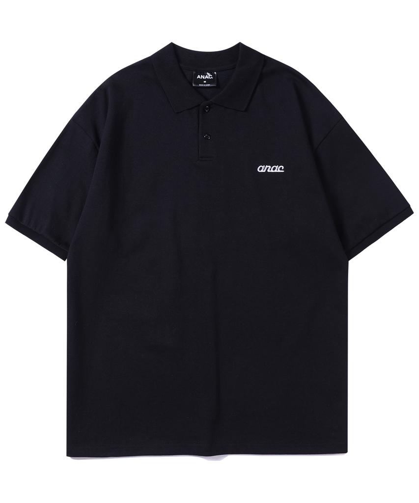 ANOTHER ARCHIVE Oversized Essential Collared Short Sleeve Tee_Khaki