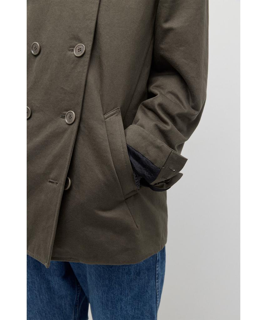 HATCHINGROOM Pea Coat Khaki