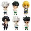 6 шт./1 набор Аниме HUNTER×HUNTER Фигурка Killua Zoldyck Игрушка Chrollo Lucilfer Модель GON FREECSS Кукла Фигурка Действия Kurapika Набор