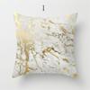 Роскошная наволочка из мрамора с красочным узором из камней для домашнего декора 18 дюймов