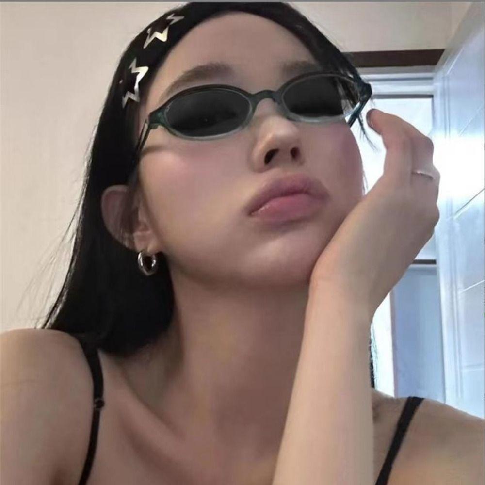 Anti Radiation Y2K Glasses Eye Protection Frame Eyewear Vintage Optical Spectacle Eyeglass Office