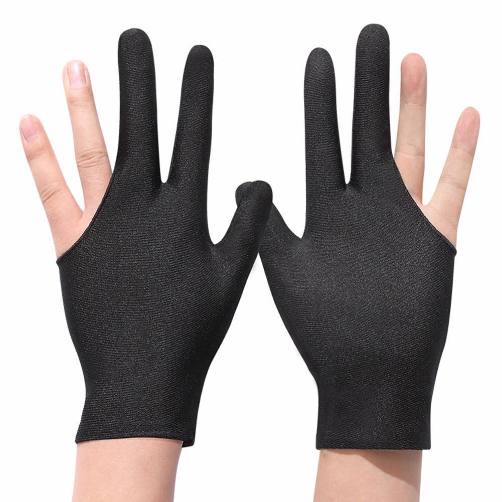 Высококачественная перчатка для снукера, бильярдный кий, пул, левая рука, открытый аксессуар, перчатки для пула, перчатки S L8Y2