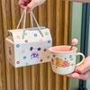 High-value Cute Cartoon Ceramic Mug, Couple Water Cup, Birthday Gift for Girls, Practical Souvenir for Girlfriends