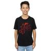 Disney Boys Aladdin Movie Jafar Flames Logo T-Shirt