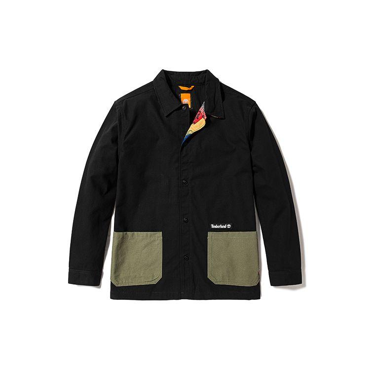 Timberland New Year Edition Pattern Print Two-In-One Detachable Casual Jacket Unisex Jackets Colorful A6CS9-DP0