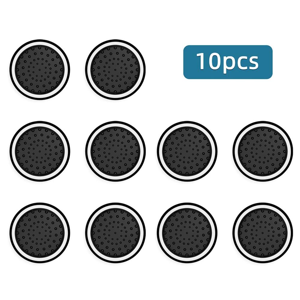 10 шт. Накладки на стики геймпада для PS5 PS4 PS3 Xbox 360 One Series X S Силиконовые светящиеся накладки на джойстик