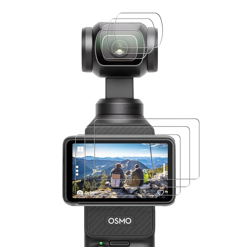 Tempered Glass Screen Protector for DJI Pocket 1 Scratch-resistant HD Screen Protector for DJI Osmo Pocket 1 Accessories
