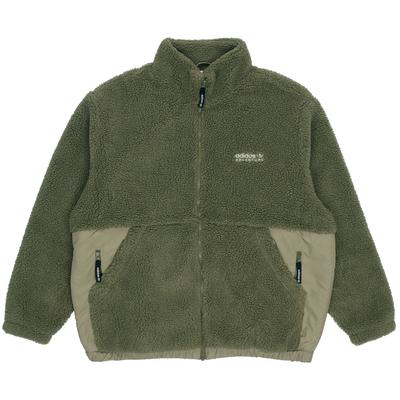 Оригинальная спортивная флисовая куртка с воротником-стойкой и логотипом Adv Sherpa, мужские куртки зеленого цвета HC0365