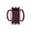 New COACH Cally High-Quality Pebbled Leather Handbag Shoulder Bag Crossbody Bag Mini Women's Pink & Burgundy CE598-IMV2G