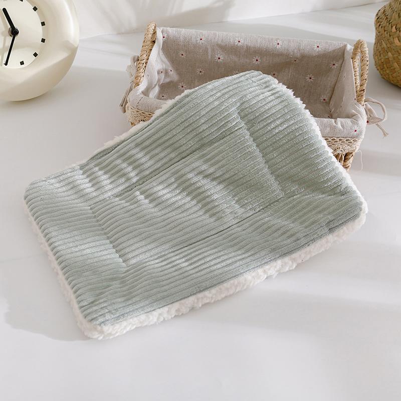 Кровать для хомяка, зимний теплый домик для белки, ежа, кролика, шиншиллы, коврик для кровати, дом, гнездо, аксессуары для хомяка