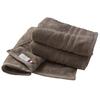 Imabari Towel Certified Face Towel Hiorie Set of 3 Mocha Brown Cotton Highly Absorbent Durable Plain Made In Japan Imabari Brand HOTEL'S 100%