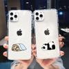 Модный мягкий милый телефон для Iphone 11 Plus 7 8 X Max 14 6 XR XS Mini 13 Pro 6s 12, мягкий силиконовый прямой силиконовый чехол из ТПУ