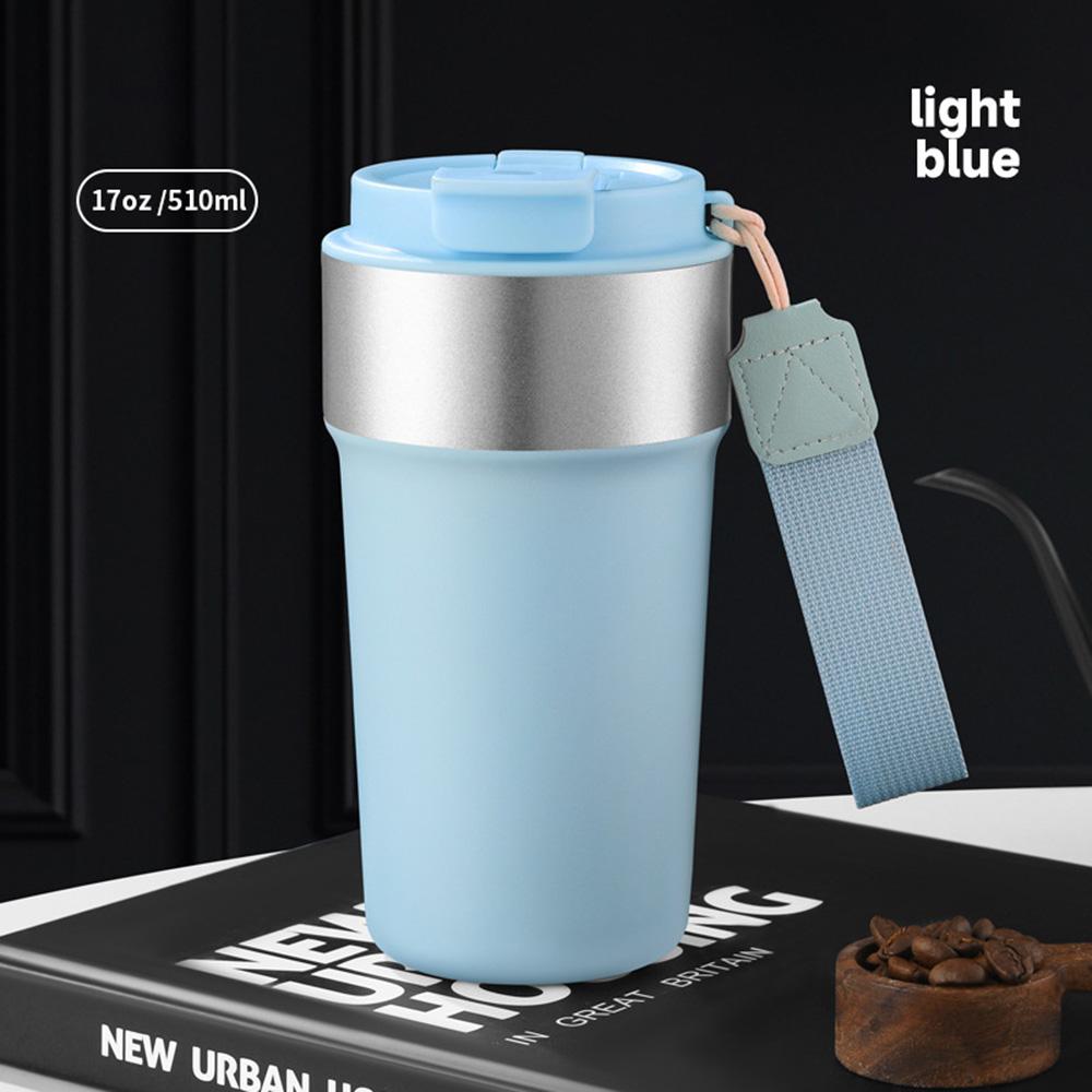 510ML 304 Stainless Steel Insulated Cup Leak-Proof Travel Coffee Mug Keep Hot Cold Tumblers Gift for Travel Coffee Office