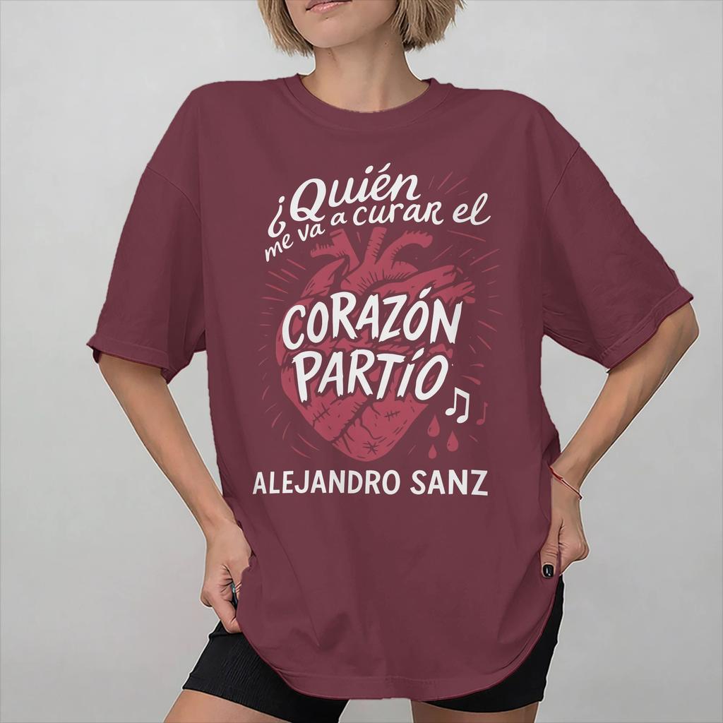 New Arrival Alejandro Sanz 2026 Concert T Shirt For Unisex 100 Cotton Tshirts Short Sleeve Tops