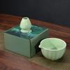 Кисть для приготовления чистого чая Matcha, набор для помешивания из бамбука Hyakumoto Rikyu Bowl Simple