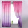 Two-Color Gradual Change Color Window Screen Gradual Change Color Blackout Curtain With Finished Multi-Color Optional