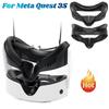 Light Leakage-proof Face Cover Pad PU Leather Replacement Kit for Meta Quest 3S