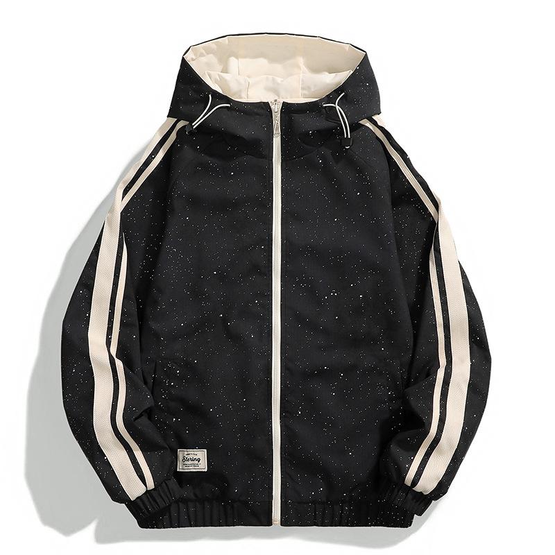 Хлопковое пальто мужское новое зимнее с капюшоном модный бренд гипсофила двусторонняя утолщенная бархатная хлопковая повседневная куртка