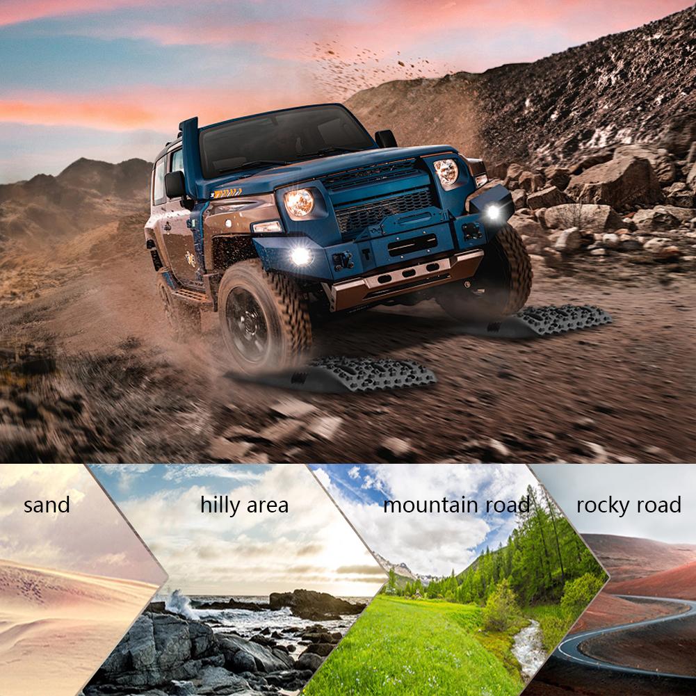 10T Траки для эвакуации Внедорожные Снег Песок Трак Грязь Trax Самоспасение Противоскользящая Пластина Грязь Песок Помощь при Сцеплении Для Экстренной Ситуации