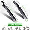 RBRL Bicycle Fender Widen Lengthen Adjustable 24-29'' Mountain Bike Mudguard Durable Anti Shake MTB Quick Release Wings E