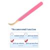 1PC False Lashes Eyelashes Extension Tweezers Mega Volume Mink Make Fans Boot Isolation Pliers Nail Clips Beauty Make Up Tools