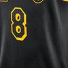 Nike Lakers Kobe Bryant City Edition Swingman Джерси черный/золотой Мужская уличная одежда DJ0471-010