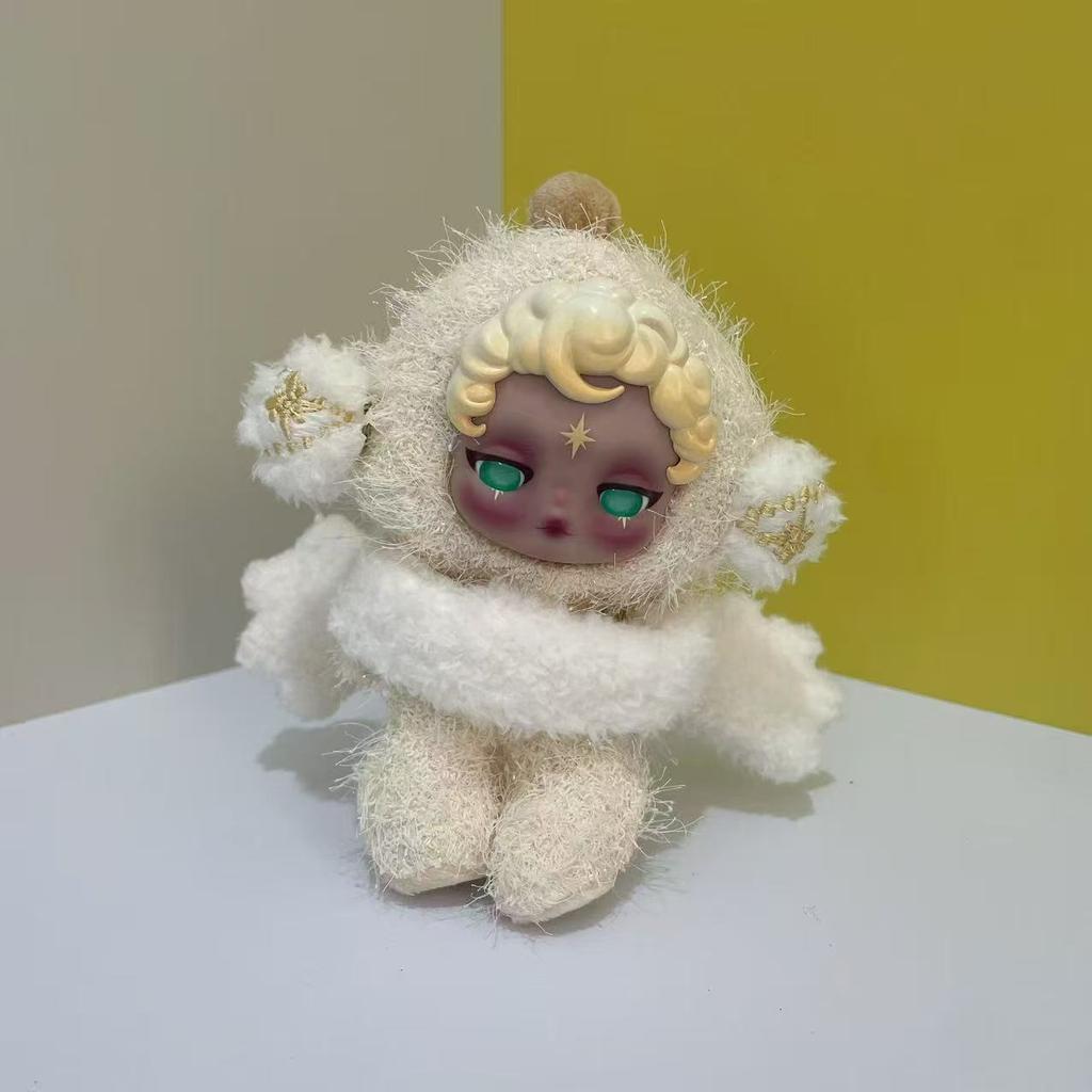 Плюшевая игрушка Skullpanda Мягкая кукла Милый Аниме Брелок Подвеска для сумки Украшения