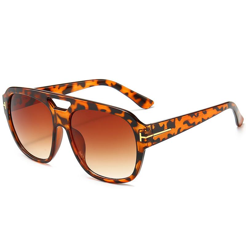 New sunglasses European and American trend TF too glasses, fashionable T-shaped sunglasses women's T-shaped glasses