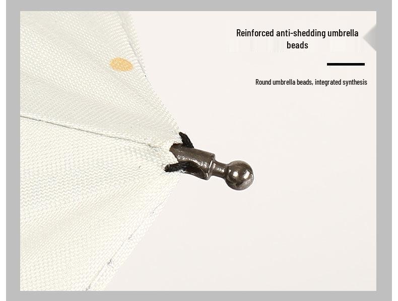 **Компактный складной зонт от солнца и дождя с УФ-защитой**