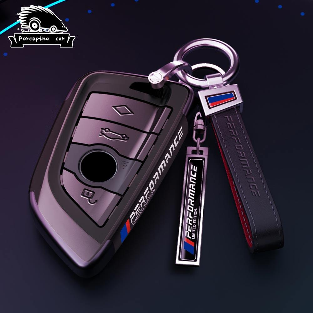BBKS3 PC Car Key Case Cover Bag For Bmw F20 G20 G30 X1 X3 X4 X5 G05 X6 X7 G11 F15 F16 G01 G02 F48 Accessories Holder Shell Keychain