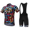 Professional Summer Short Riding Bicycle Cycling Clothing Set Men Sport Jerseys Suits