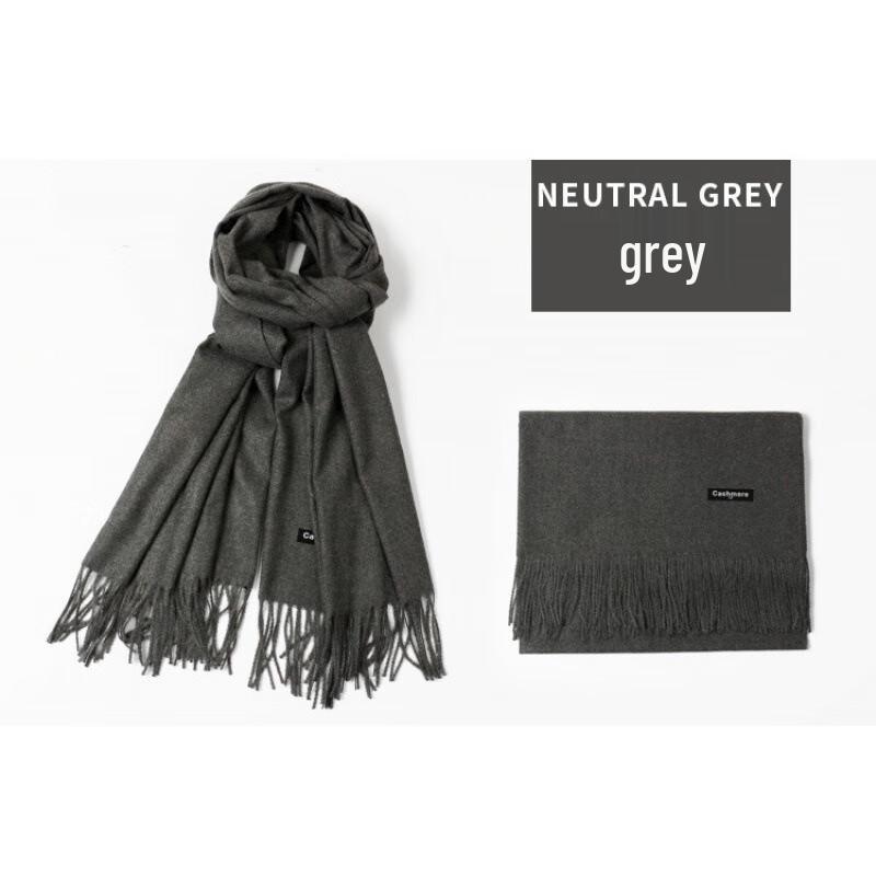 Brushed Cashmere Winter Scarf