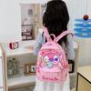 Angel Heart Ice Cream Rainbow Cartoon Printed Children Backpack