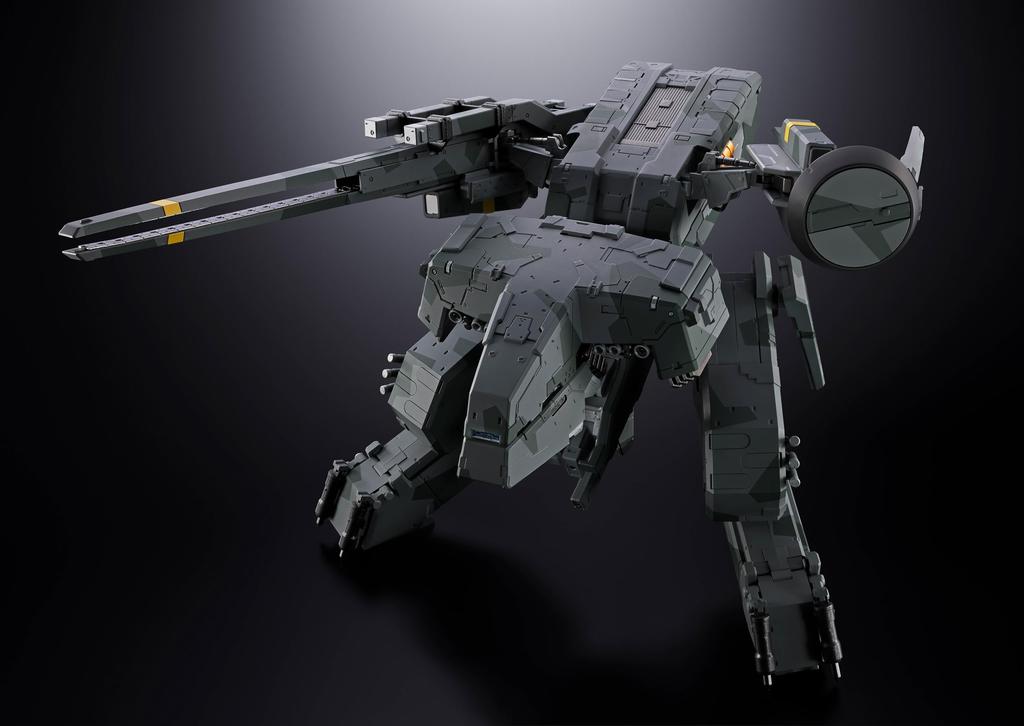 TAMASHII NATIONS Chogokin METAL GEAR SOLID Metal Gear REX Приблизительно 175 мм ABS Окрашенная Подвижная Фигурка и Литой Металл
