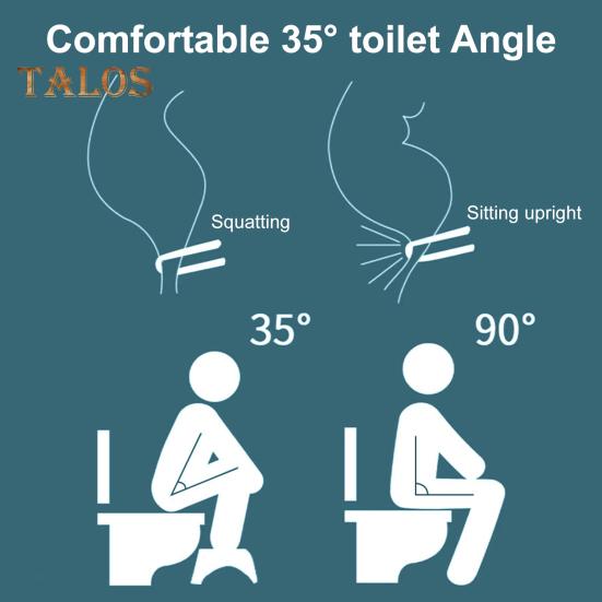 Летающий табурет для здоровой дефекации, стул для помощи при запорах, регулируемый угол приседания, нескользящий, легко моется, универсальный табурет для ног