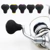 VISPREA EVA 35 мм для Shimano и Daiwa Power Запасная шарообразная ручка с ручкой YU270, Круглая, Катушки, Винты, (Серебряная крышка)