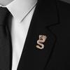 1 pcs Retro Clothing Decorative Men's Badge Collar Jewelry Brooch Pins Suit Accessories Corsage