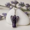 Amethyst Pendant Guardian Angel Crystal