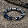 Norse Vikings Axes Wrap Bracelets Men Mjolnir Hammer Camping Paracord Survival Rope Wristband Amulet Handmade Male Jewelry Gifts