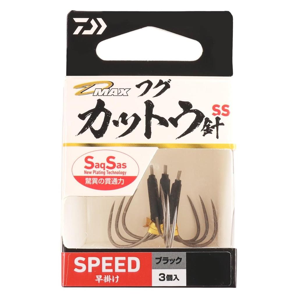 Daiwa Крючок для нарезки рыбы-фугу D-MAX SS Speed Черный M