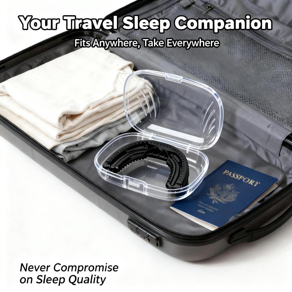 Регулируемая защита для рта от храпа Удобная защита для рта от храпа Стоппер от храпа