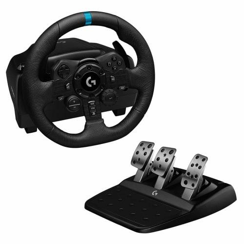 Logitech G USB Hancon G923 Gran Turismo 7 Подтверждена работа PS5 PS4 PC Рулевое колесо Контроллер Гоночная игра Система обратной связи по усилию Рулевое управление 2 года M