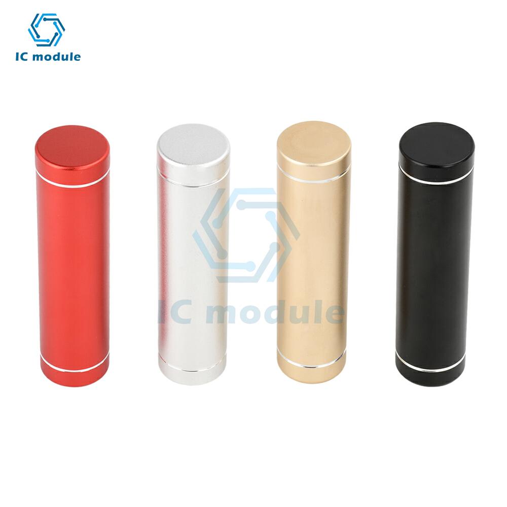 Корпус Power Bank 18650/21700 Комплект Цилиндрический Алюминиевый Сплав Без Сварки Тип C Комплект Мобильного Источника Питания 5V2A Быстрая Зарядка