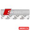 2026 3D Metal Sline Styling Emblem Car Fender Badge Decoration Sticker Accrssorie For S1 SLine A4 B8 A3 8P A6 C7 8V B6 B7 B9 TT RS3 2x