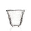 Japanese hammer grain glass tea cup crystal transparent cup Kung Fu tea set home owner small tea cup tea bowl G
