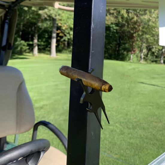 3-in-1 Golf Multi-Tool And Tee Height Setter Magnetic Holder Beer Opener Divot Tool