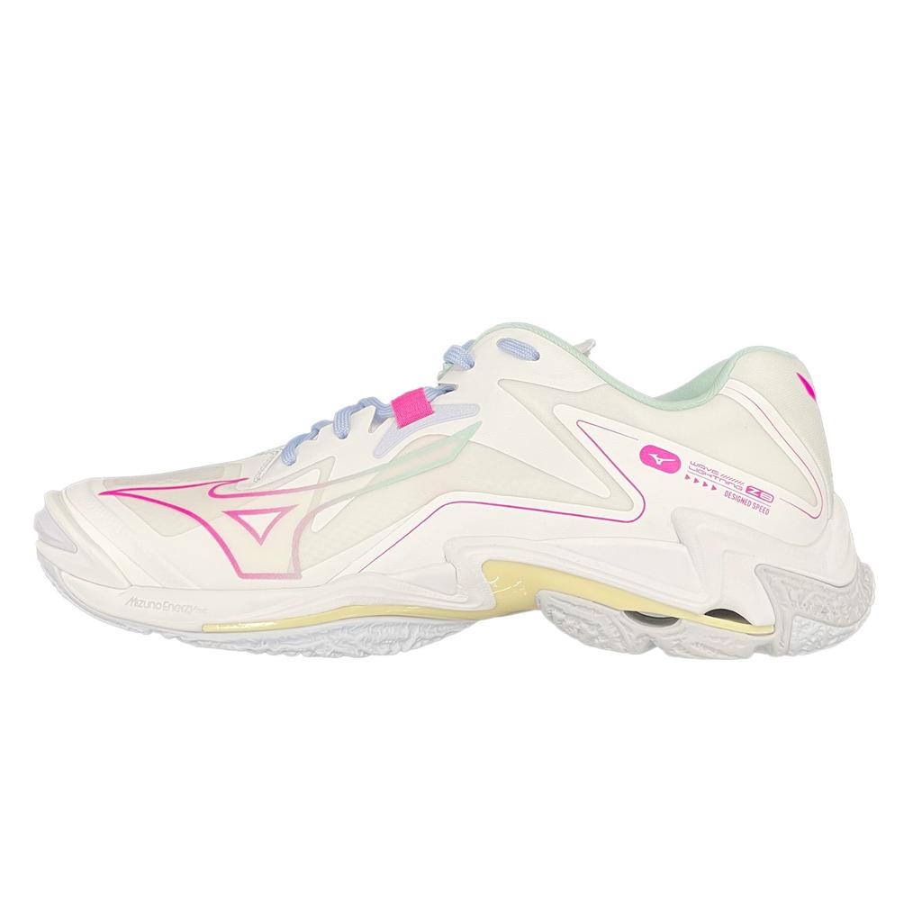 Mizuno Wave Lightning Z8 White Pink Unisex Sneakers V1GA240058