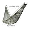 Outdoor Camping Hiking Nylon Rope Mesh Hammock Utility Cord Suspension Rope Single Suspension Hammock Tent Rope