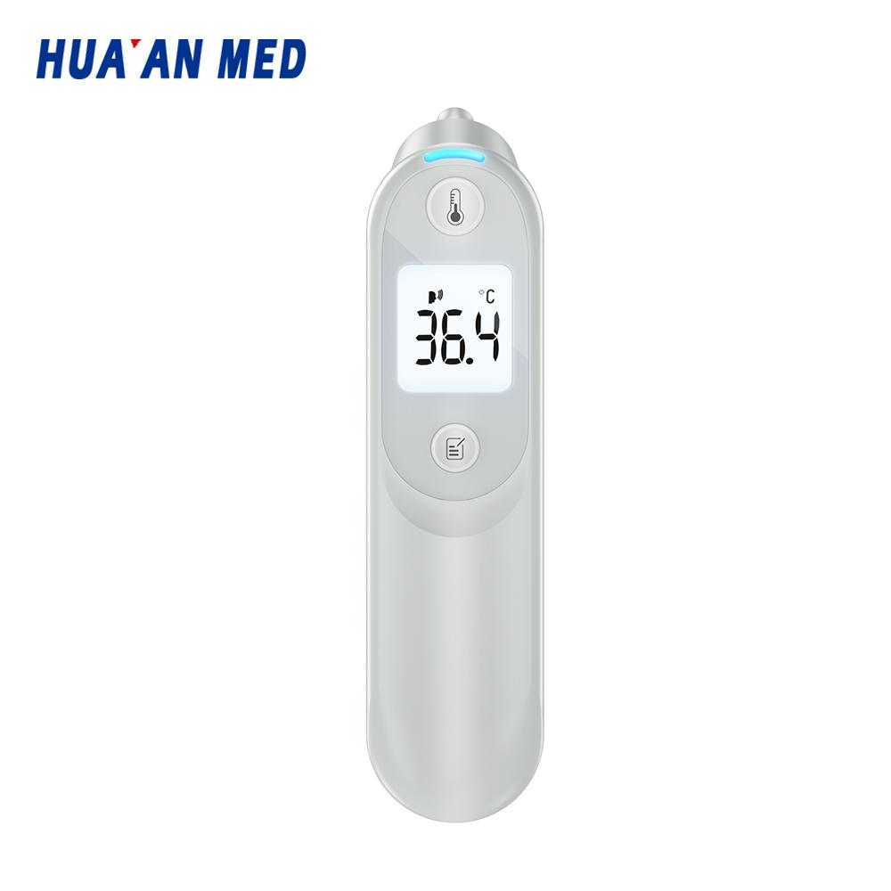 HUAAN MED Новейший ручной инфракрасный бесконтактный термометр для лба для измерения температуры тела